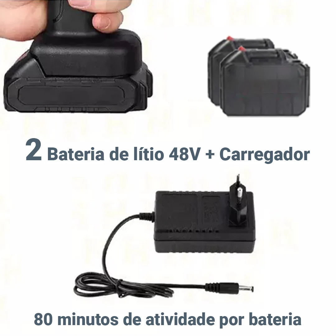 HidroJet - Lavadora de Alta Pressão Portátil Completa + Mala [2 baterias]