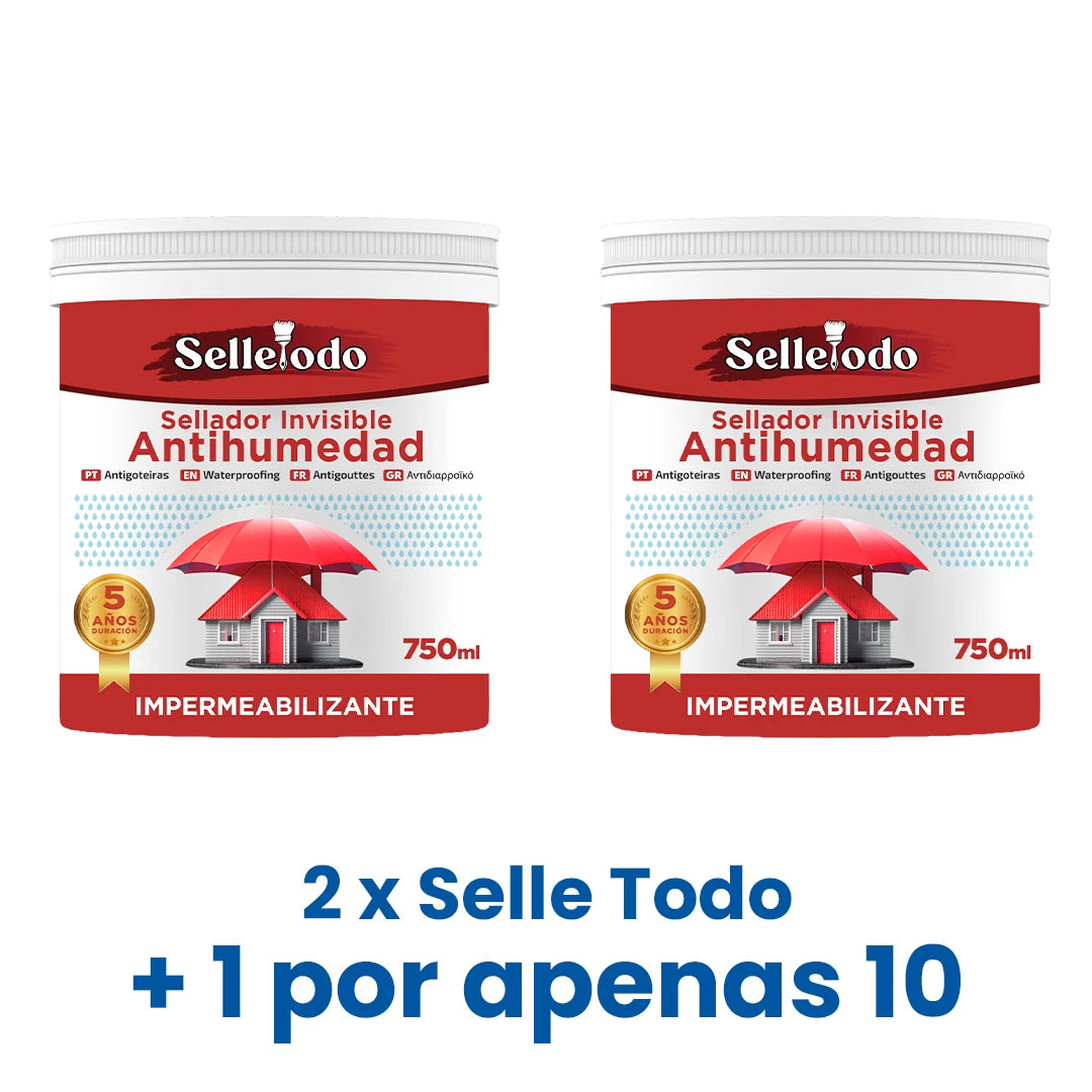 SelleTodo - Selante Antivazamentos 750g (5 Anos de Durabilidade)